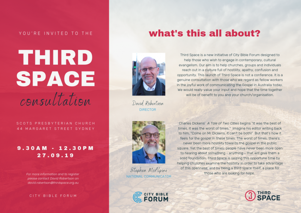 Third Space – Interview on 20/20 Vision – TheWeeFlea.com